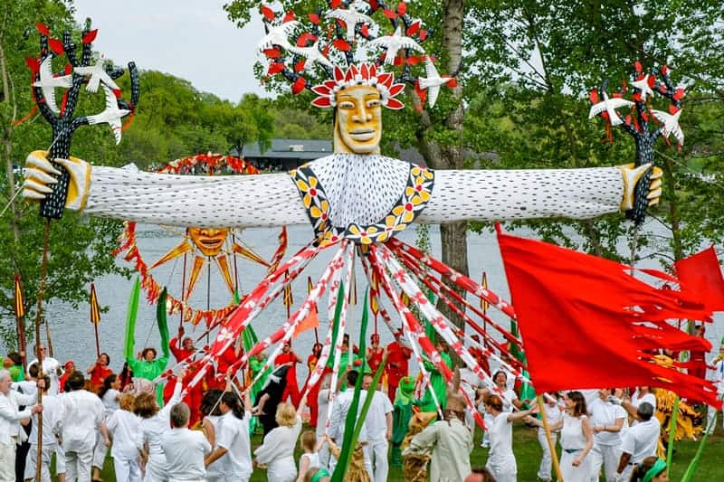 MayDay Tree of Life puppet by Sandy Spieler