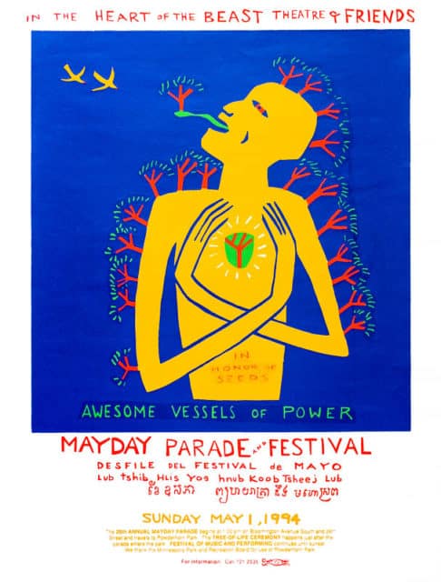 MayDay 1994 poster by Sandy Spieler