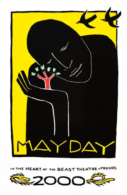 MayDay 2000 poster by Sandy Spieler