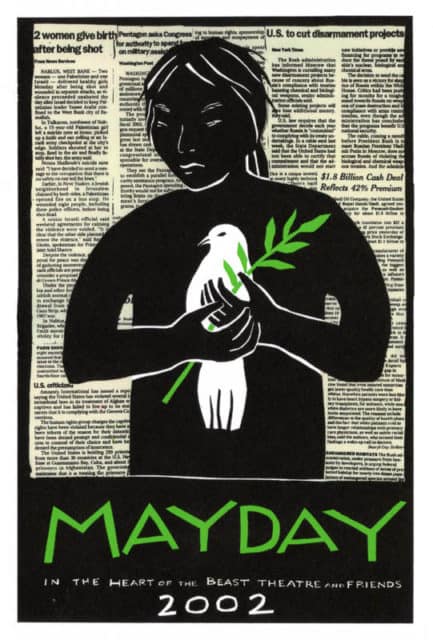 MayDay 2002 poster by Sandy Spieler